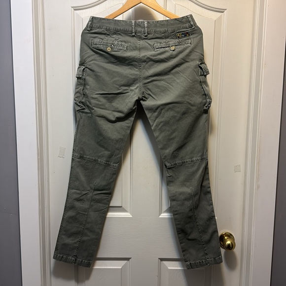 Olive Green Cargo Pants 30*30 - Picture 3 of 7